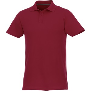 Helios mens polo, Burgundy, L (Polo shirt, 90-100% cotton)