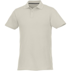 Helios mens polo, Lt Grey, L (Polo shirt, 90-100% cotton)