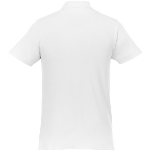 Helios mens polo, White, L (Polo shirt, 90-100% cotton)