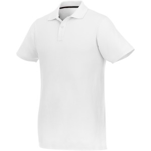 Helios mens polo, White, M (Polo shirt, 90-100% cotton)