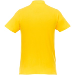 Helios mens polo, Yellow, L (Polo shirt, 90-100% cotton)