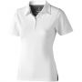 Markham short sleeve women's stretch polo, White