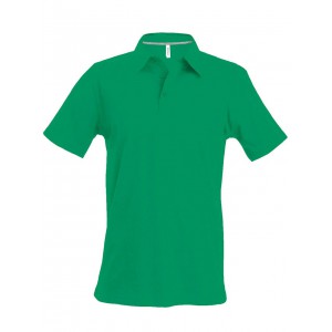 MEN'S SHORT-SLEEVED POLO SHIRT, Kelly Green (Polo shirt, 90-100% cotton)