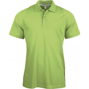 MEN'S SHORT-SLEEVED POLO SHIRT, Lime (Polo shirt, 90-100% cotton)