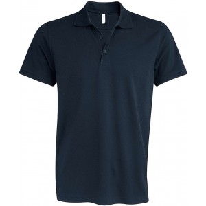 MIKE - MEN'S SHORT-SLEEVED POLO SHIRT, Dark Grey (Polo shirt, 90-100% cotton)