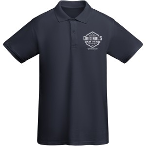 Prince short sleeve men's polo, Navy Blue (Polo shirt, 90-100% cotton)