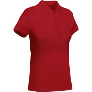 Prince short sleeve women's polo, Red (Polo shirt, 90-100% cotton)