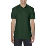 SOFTSTYLE(r) ADULT DOUBLE PIQUÉ POLO, Forest Green