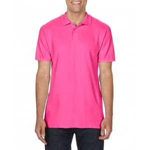 SOFTSTYLE(r) ADULT DOUBLE PIQU POLO, Heliconia (Polo shirt, 90-100% cotton)