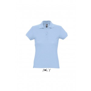 SOL'S PASSION - WOMEN'S POLO SHIRT, Sky Blue (Polo shirt, 90-100% cotton)