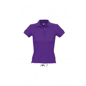 SOL'S PEOPLE - WOMEN'S POLO SHIRT, Dark Purple (Polo shirt, 90-100% cotton)