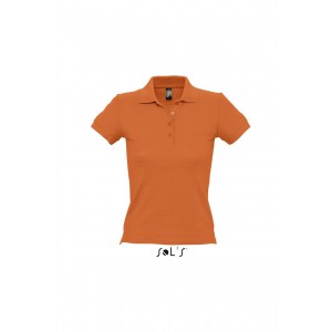 SOL'S PEOPLE - WOMEN'S POLO SHIRT, Orange (Polo shirt, 90-100% cotton)