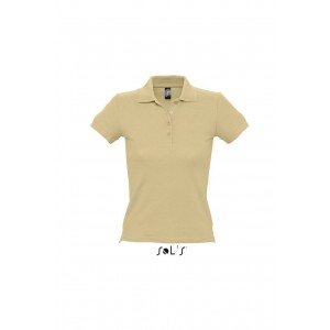 SOL'S PEOPLE - WOMEN'S POLO SHIRT, Sand (Polo shirt, 90-100% cotton)