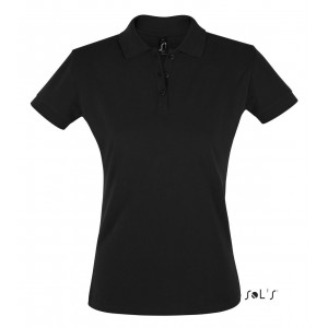 SOL'S PERFECT WOMEN - POLO SHIRT, Black (Polo shirt, 90-100% cotton)