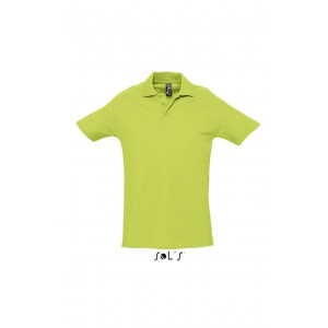 SOL'S SPRING II - MEN?S PIQUE POLO SHIRT, Apple Green (Polo shirt, 90-100% cotton)