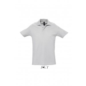 SOL'S SPRING II - MEN?S PIQUE POLO SHIRT, Ash (Polo shirt, 90-100% cotton)