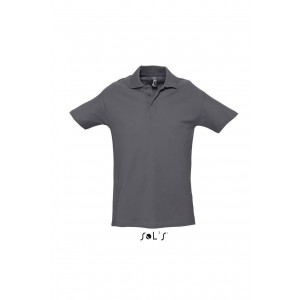 SOL'S SPRING II - MEN?S PIQUE POLO SHIRT, Mouse Grey (Polo shirt, 90-100% cotton)