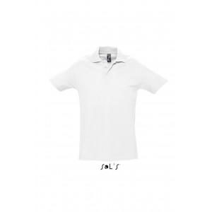 SOL'S SPRING II - MEN?S PIQUE POLO SHIRT, White (Polo shirt, 90-100% cotton)