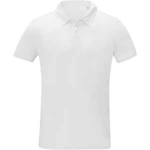 Deimos short sleeve men's cool fit polo, White (Polo short, mixed fiber, synthetic)