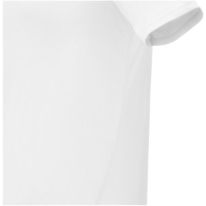 Deimos short sleeve men's cool fit polo, White (Polo short, mixed fiber, synthetic)