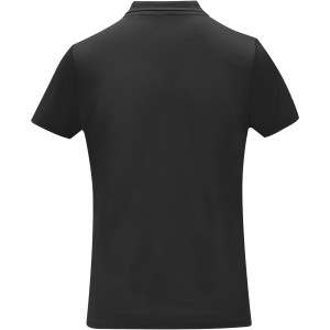 Deimos short sleeve women's cool fit polo, Solid black (Polo short, mixed fiber, synthetic)