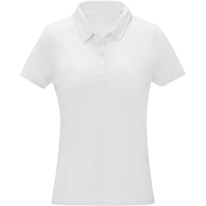 Deimos short sleeve women's cool fit polo, White (Polo short, mixed fiber, synthetic)