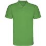 Monzha short sleeve men's sports polo, Green Fern