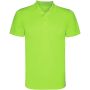 Monzha short sleeve men's sports polo, Lime / Green Lime