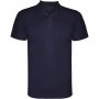 Monzha short sleeve men's sports polo, Navy Blue