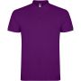 Star short sleeve men's polo, Purple