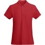 Prince short sleeve women's polo, Red