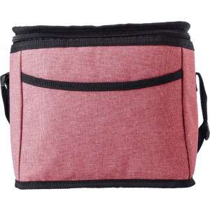 Polycanvas (600D) cooler bag Margarida, red (Cooler bags)