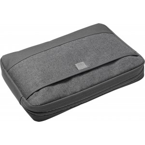 Polycanvas (600D) laptop bag Leander, grey (Laptop & Conference bags)