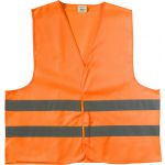 Polyester (150D) safety jacket Arturo, orange, XL (6541-07XL)