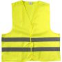 Polyester (150D) safety jacket Arturo, yellow, XXL