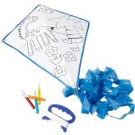 Polyester (190T) kite, blue (7818-05)