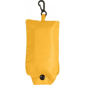 Polyester (190T) shopping bag Vera, yellow (Shopping bags)