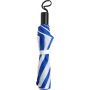 Polyester (190T) umbrella Mimi, blue/white