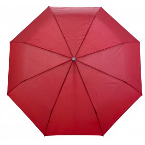 Polyester (190T) umbrella Romilly, red (Foldable umbrellas)