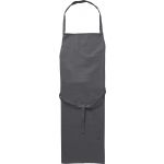 Polyester (200 gr/m2) apron Mindy, grey (917965-03)