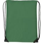 Polyester (210D) drawstring backpack, green (7097-04CD)
