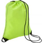 Polyester (210D) drawstring backpack, lime (7097-19CD)