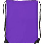Polyester (210D) drawstring backpack Steffi, purple (7097-24)