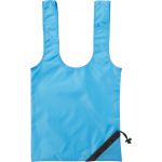 Polyester (210D) shopping bag Elizabeth, light blue (7938-18)
