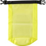 Polyester (210T) watertight bag Pia, yellow (8565-06)