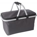 Polyester (320-330 gr/m2) shopping basket. Cassian, grey (7510-03CD)