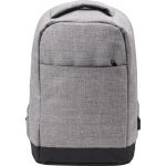 Polyester (600D) anti-theft backpack, light grey (7879-27CD)