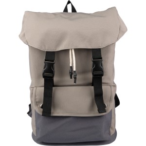 Polyester (600D) backpack Jrgen, taupe (Backpacks)