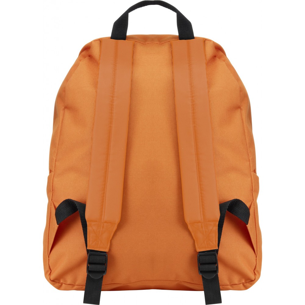Polyester (600D) backpack, orange (Backpacks) Reklámajándék.hu