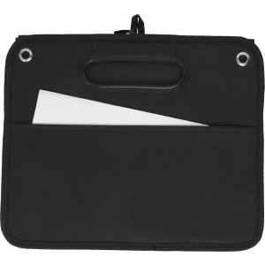 Polyester (600D) car organizer Simon, black (Car accesories)